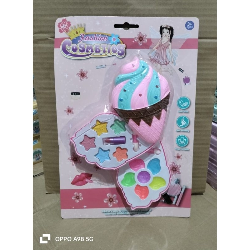 Make Up Mainan Anak 1 Set SNI / Mainan Rias Wajah  Untuk Anak Perempuan/ Kosmetik Bayi Non-Toksit Ko