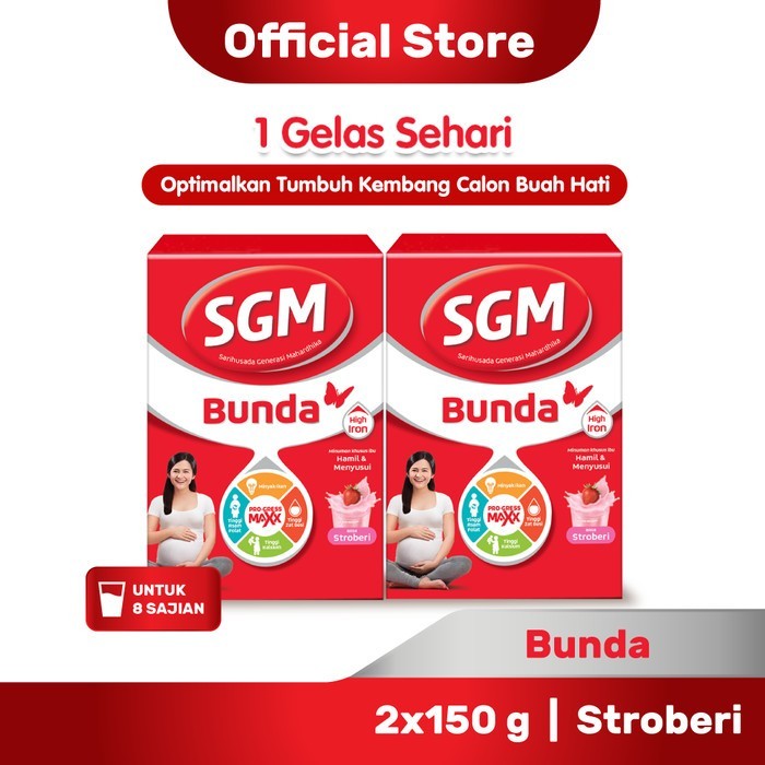 

SGM BUNDA 150G RASA STAWBERRY & COKLAT