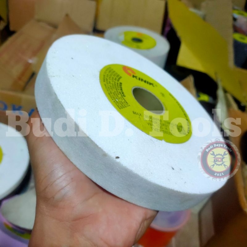 Batu Gerinda Duduk 7 Inch 180 × 25 × 31.75 Kinik Grinding Wheel Asah Poles