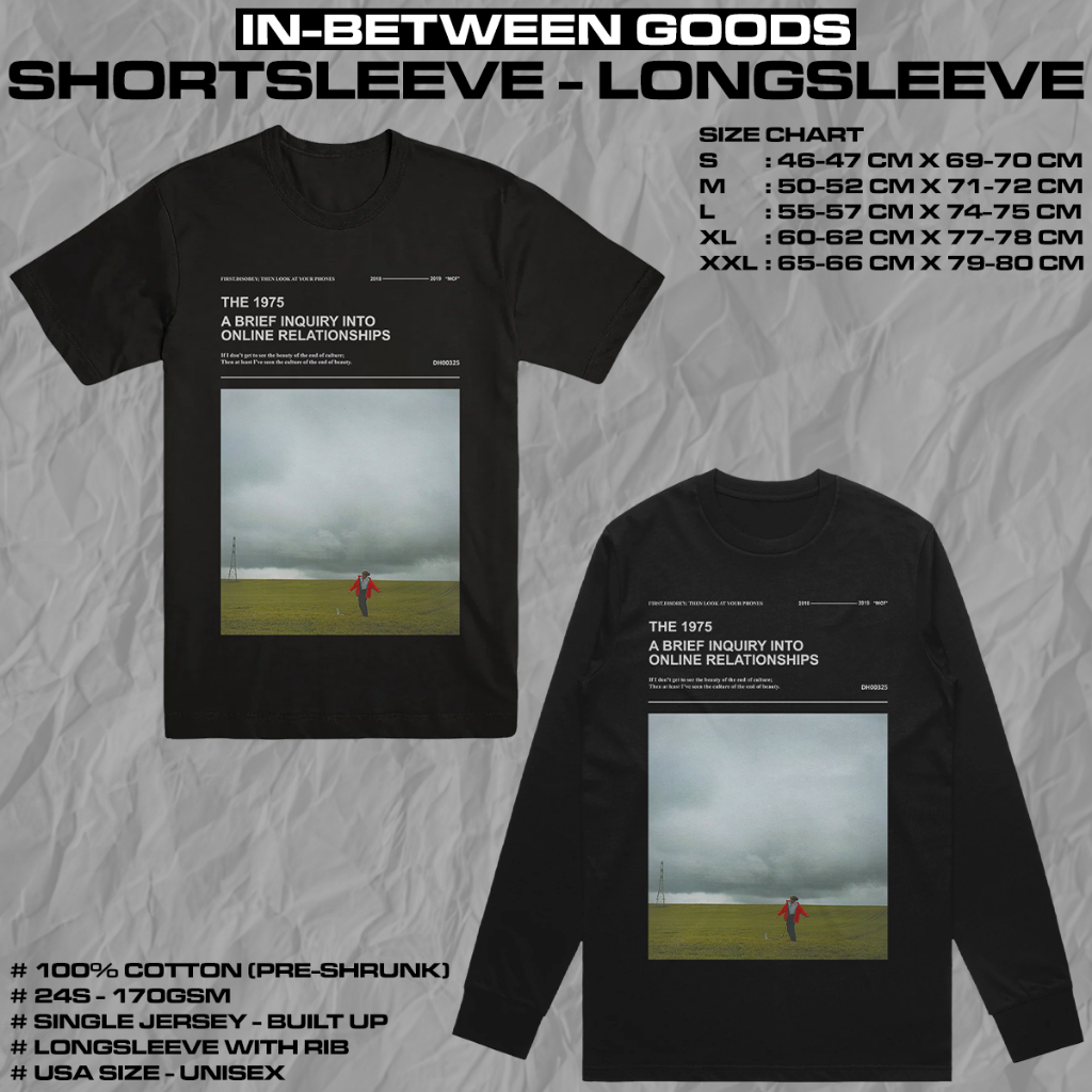 THE 1975 - A B I I O R | T-SHIRT | LONGSLEEVE | BAND MERCH