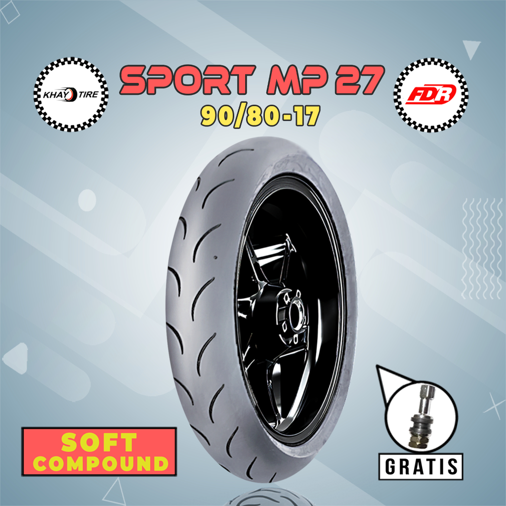 Ban Motor Racing Compound FDR MP27 90/80 Ring 17 Tubeless