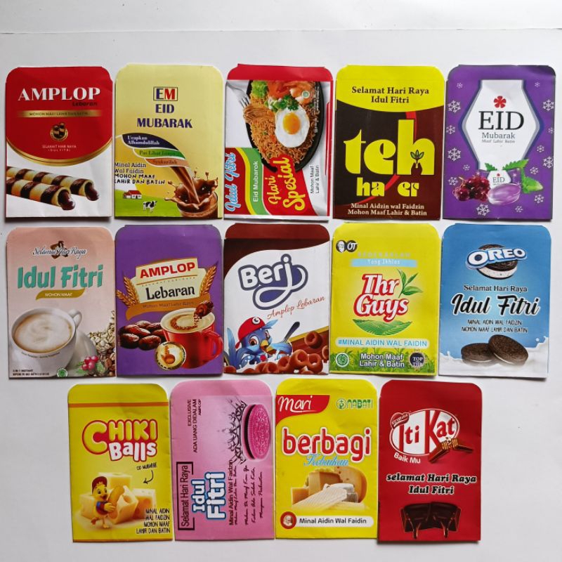 

Amplop Lebaran Snack mini 6x9 ecer