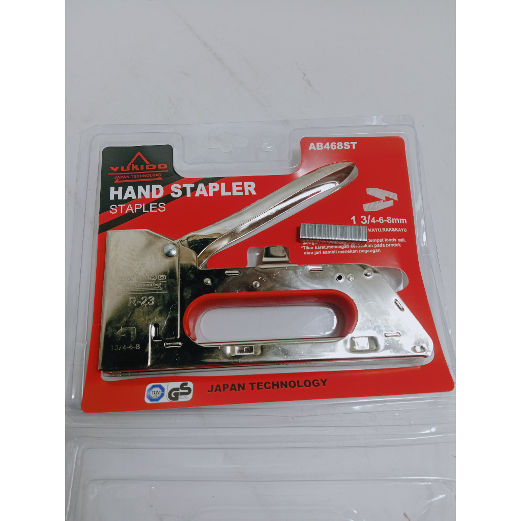 

Staples Gun Hekter Gun Staples Tembak Manual 4-8mm+ Refill Isi Staples 8mm 200pcs Termurah