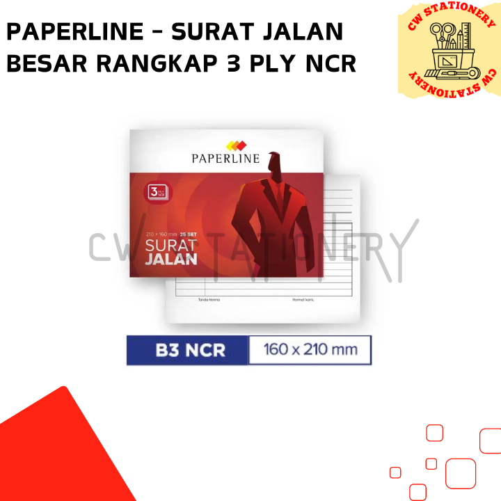 

Paperline - Surat Jalan Besar Rangkap 3 ply NCR