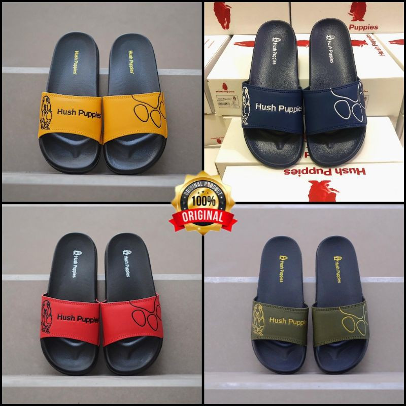Sandal Slide Slip On Pria Wanita Hush Puppies | Sandal Slop Hush Puppies | Sandal