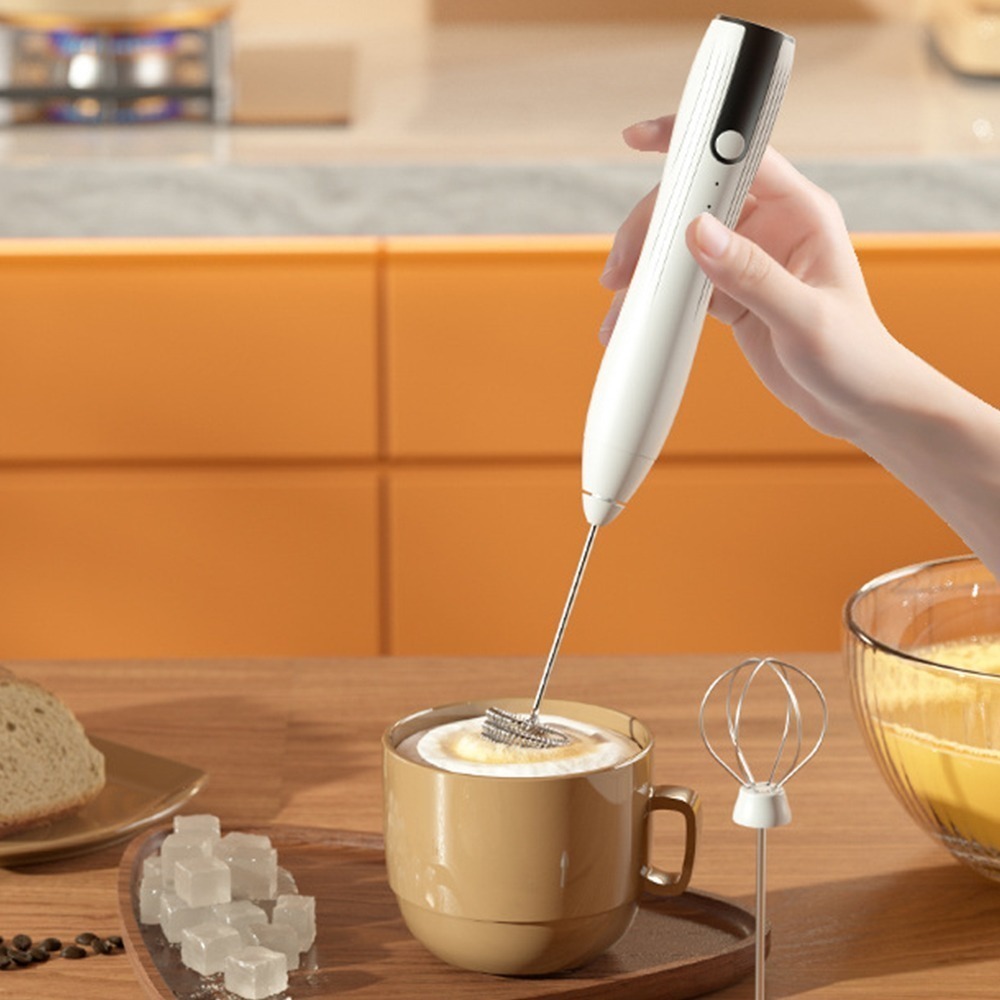 Hand Mixer Mini Alat Elektrik Pengaduk Kopi Coffee Foam Machine Milk Foam Maker