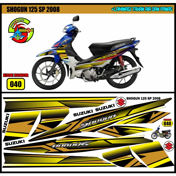 Striping Shogun 125sp