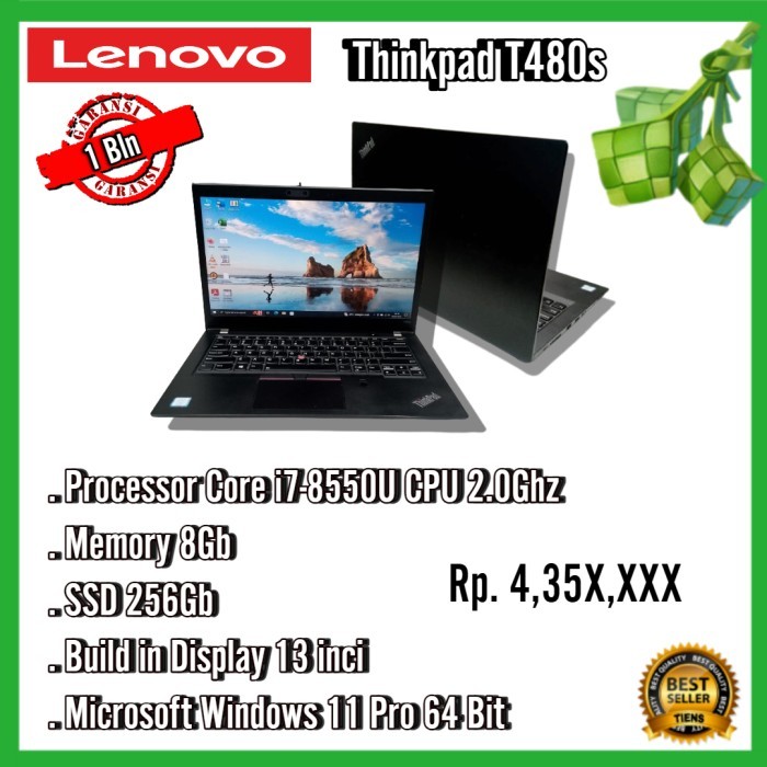 Laptop Lenovo T480s