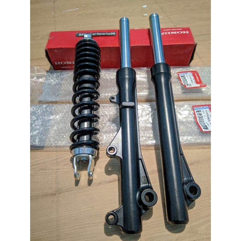 Shockbreaker+As sok Tabung  Honda Beat fi -Scoopy fi- Vario 125-Spaccy- Vario 110 KZL