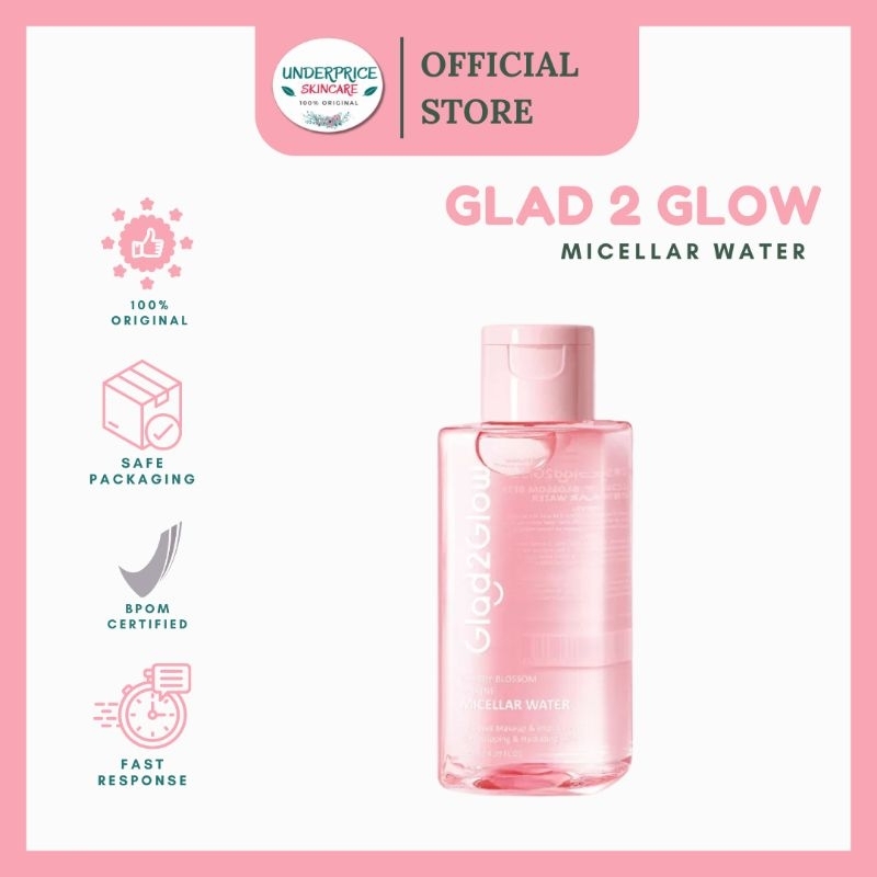 GLAD2GLOW Micellar Water  Cherry Blossom 130ml