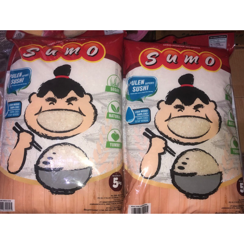 

BERAS PREMIUM SUMO 5kg MERAH