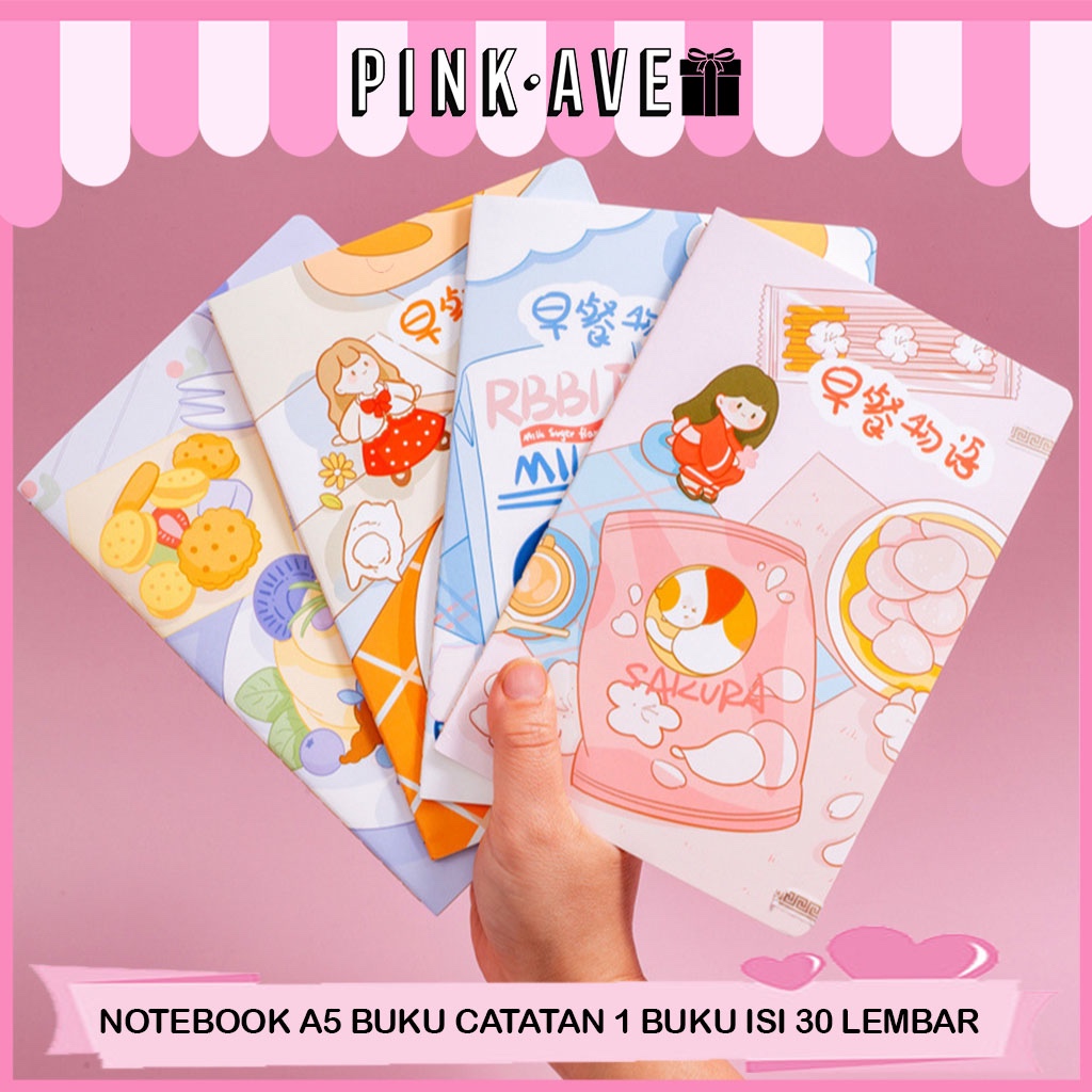 

BISA COD ! Notebook A5 Buku Diary Aesthetic Buku Jurnal Buku Catatan Buku Note Stiker Buku Tulis Aesthetic 30 Lembar Buku Tulis Aesthetic / Notebook Karakter Lucu / Buku Catatan Sekolah / Buku Tulis Kertas / Mini Notebook Design Imut