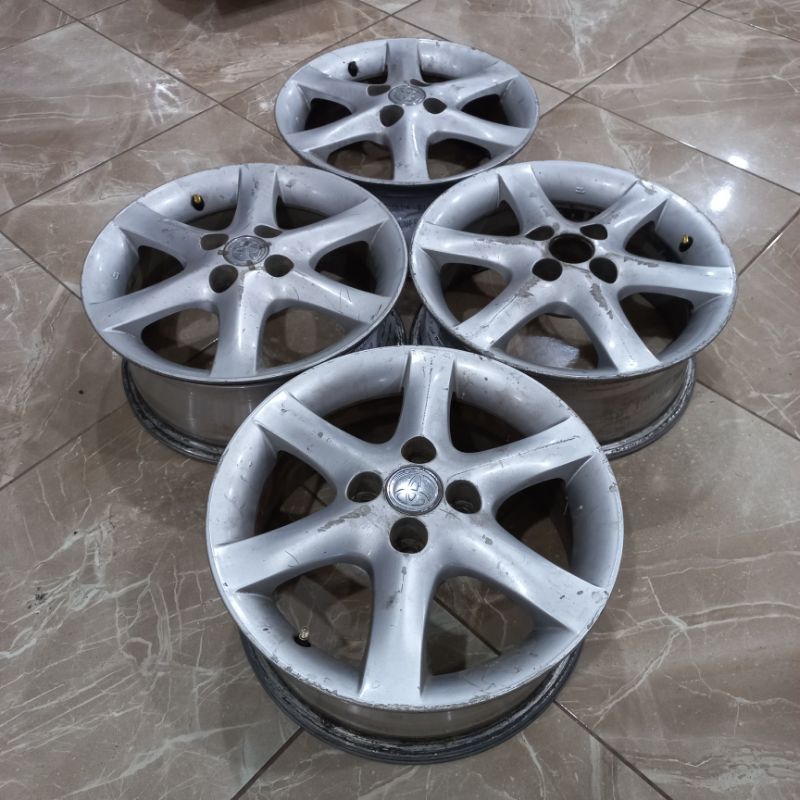 VELG COPOTAN MOBIL ALTIS RING 15X6 PCD 4X100 ET 45 SECOND