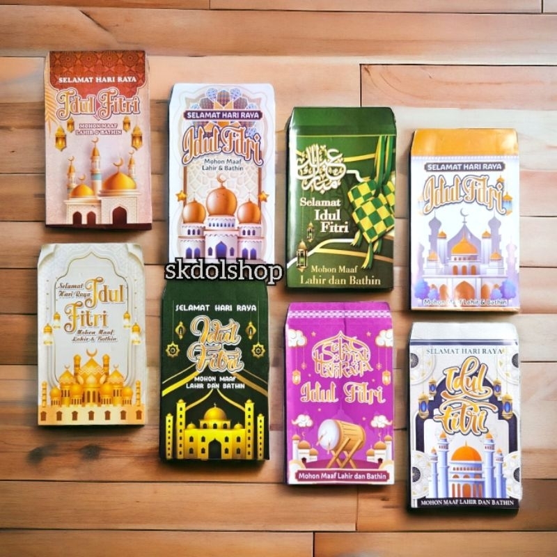

amplop lebaran angpau lebaran karakter Masjid DF B uk medium isi 100 lembar Mix gambar