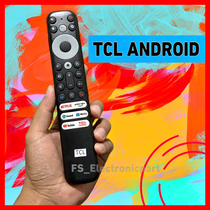 Remot Tv TCL Android langsung pakai.