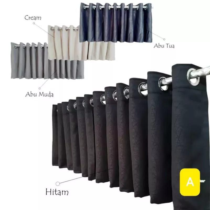 gorden poni pisah/poni gorden minimalis atas pintu