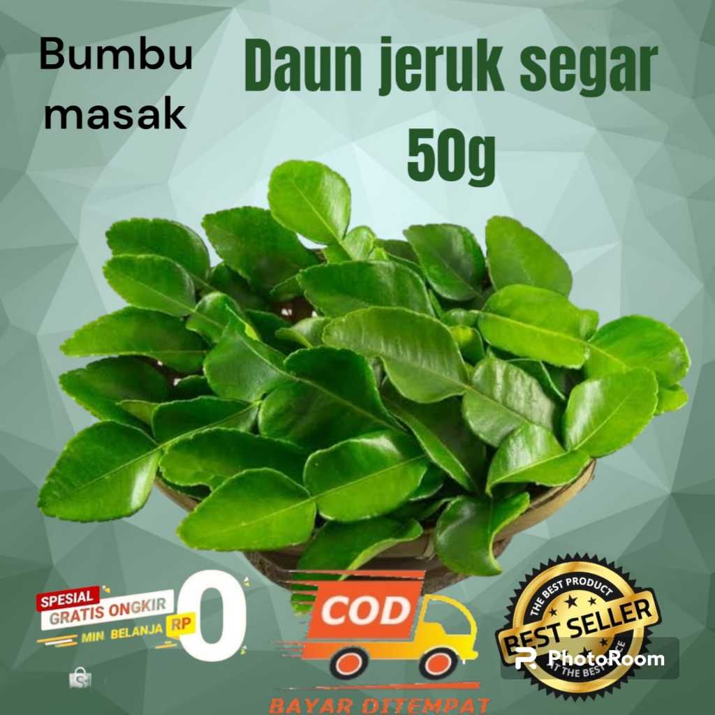 

daun jeruk segar kemasan 50g