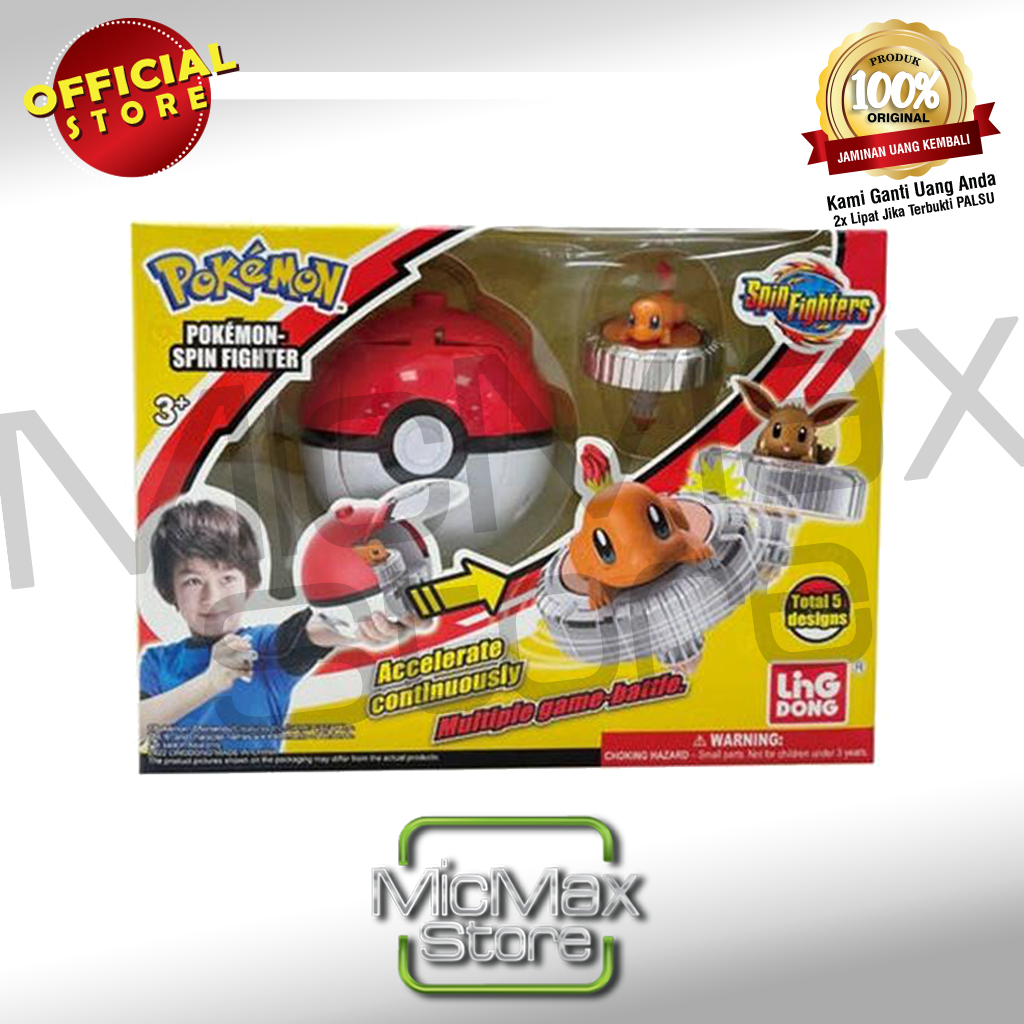Promo Pokemon Spin Fighter Charmander P8162 Termurah