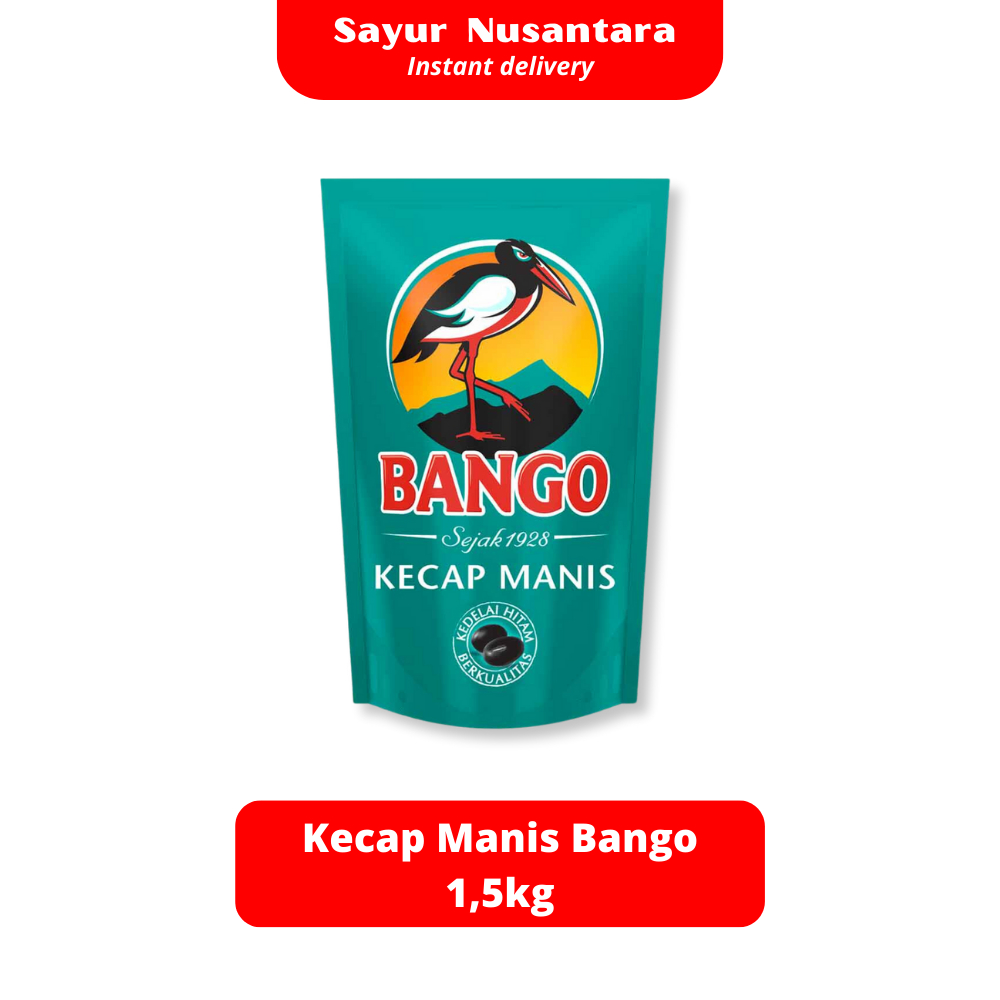 

Kecap Manis Bango 1,5kg - Sayur Nusantara