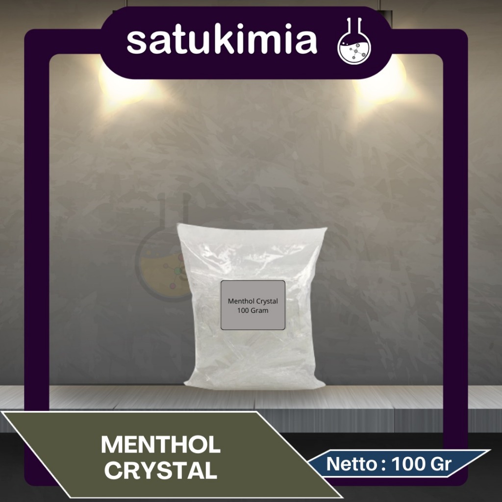 Menthol Crystal / Mentol Kristal Food Grade - 100 Gram