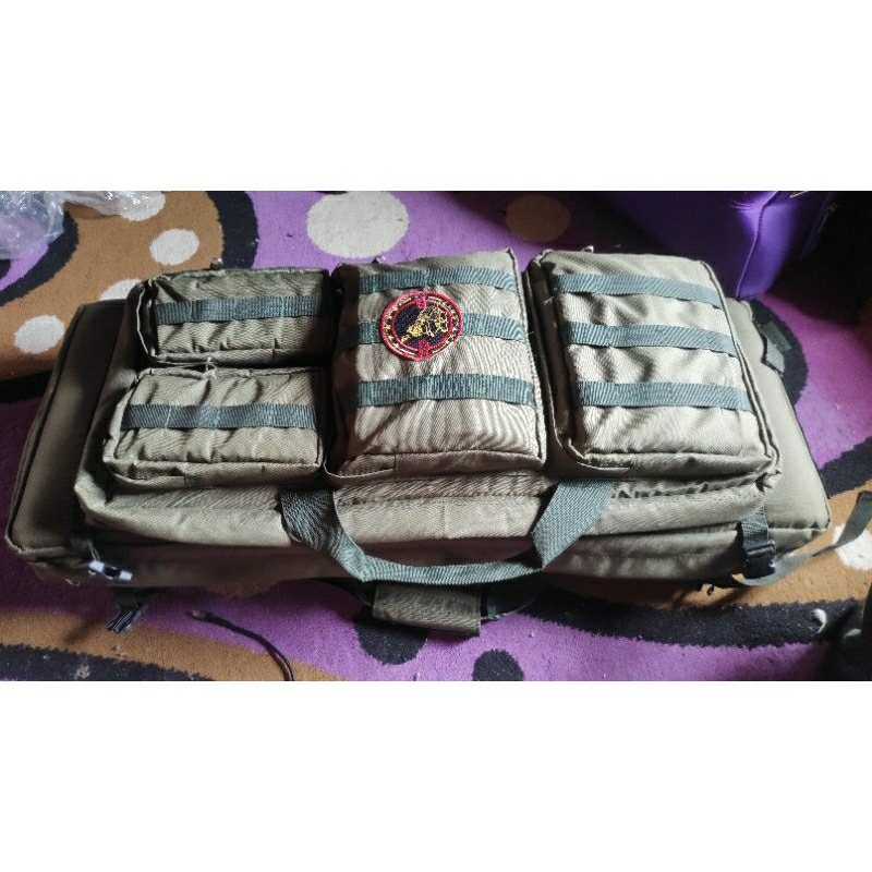 tas camping + teleskop bintang