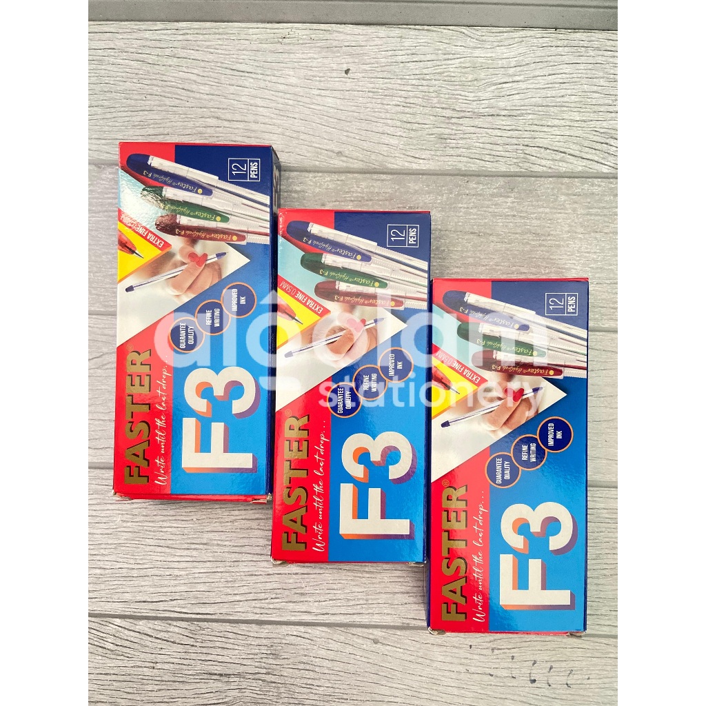 

ECER ( 1 PCS ) Bolpen Faster F3 0.5 mm Pulpen Faster F3 0.5mm