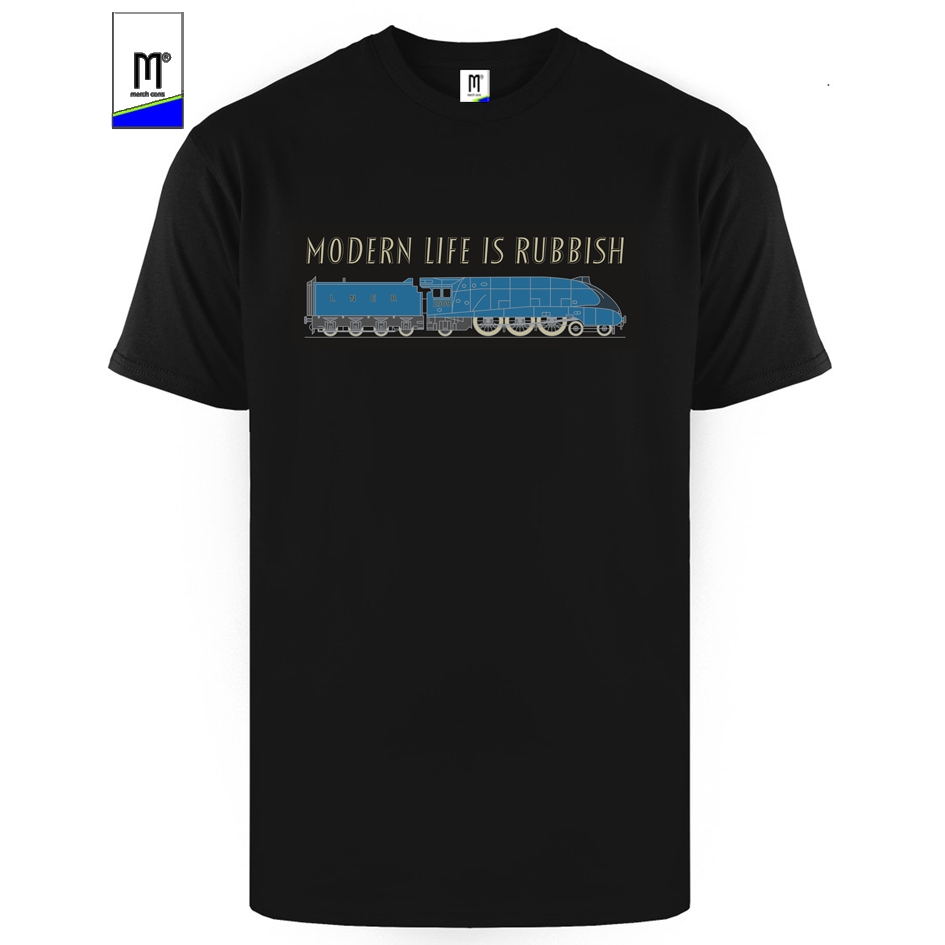 Kaos Band Musik Built Up Blur Modern Life Is Rubbish Train