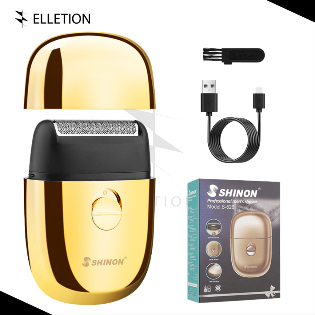 SHINON S-626 Alat Cukur Kumis Jenggot Cukuran Kumis Jenggot Botak Mini Elektrik Trimmer