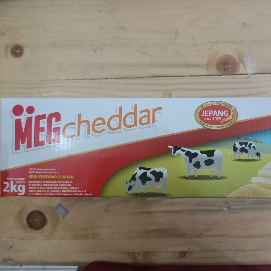 

KEJU MEG MERAH CHEDDAR 2KG