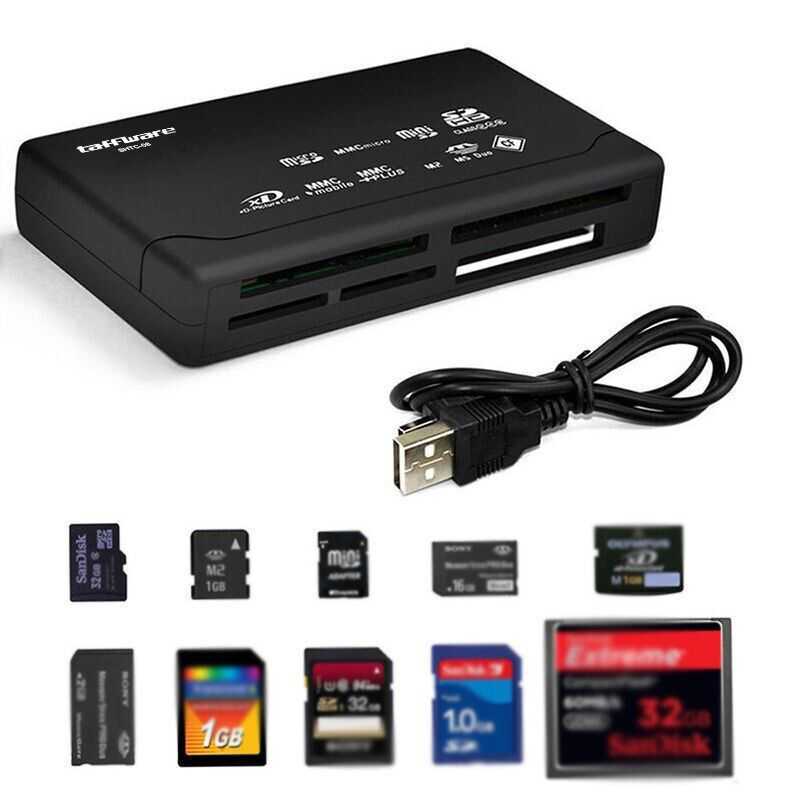 Card Reader Micro SD Card Reader USB Cardreader Multi Memory Kamera Pembaca Kartu Memori 5 in 1 Card