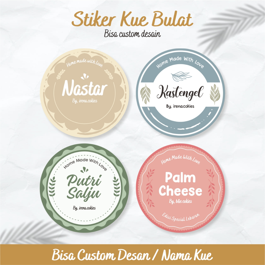 

Sticker Toples Bulat Cromo Custom Lebaran / Idul Fitri / Ramadan / Puasa / Stiker Toples / Packaging /Stiker Segel / Stiker Hampers /Stiker Lebaran desain custom