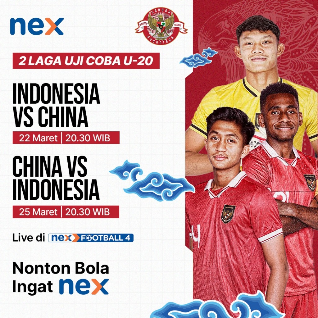 Nex Parabola Paket Timnas Indonesia