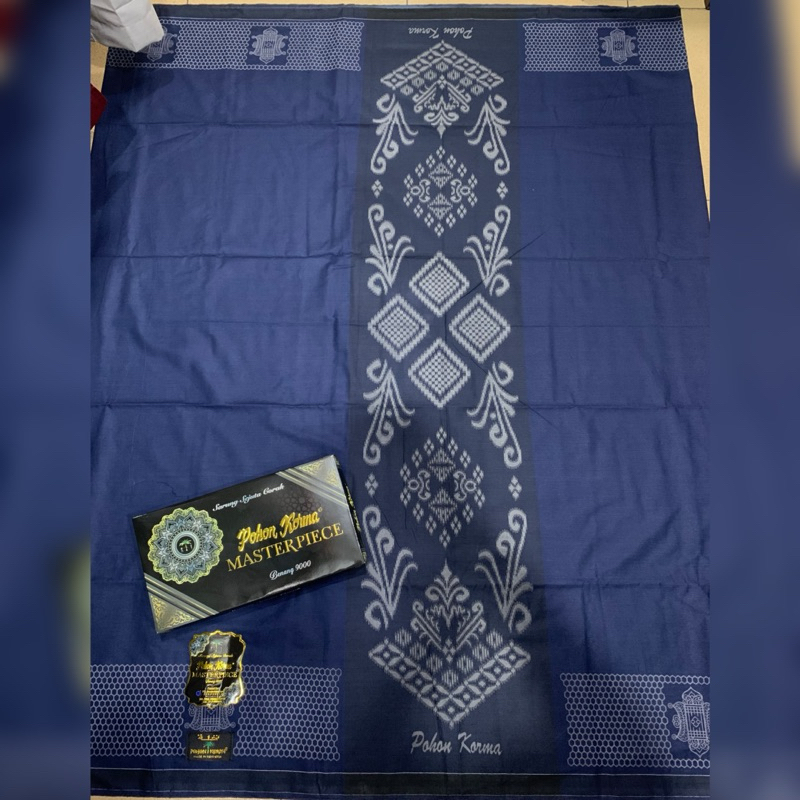 [GROSIR] Sarung Tenun Pria Dewasa Pohon Korma Benang 9000 Masterpiece