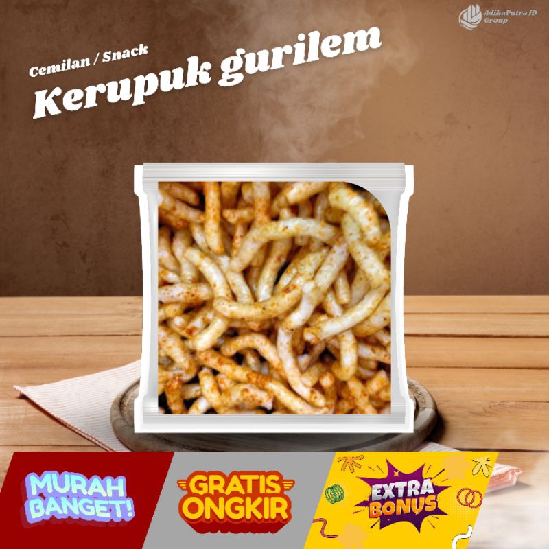

Cemilan Kerupuk Gurilem 250 Gr / Snack / Kerupuk Gurilem