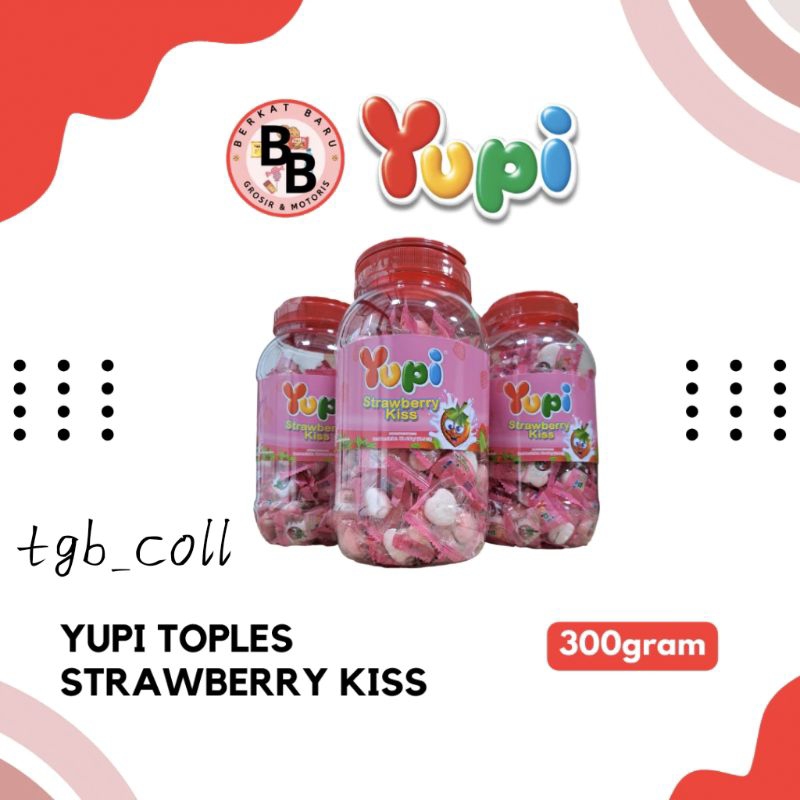 

Permen YUPI LOVE Toples (Free Kardus/Bubble)