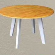 Meja Makan Bulat Minimalis