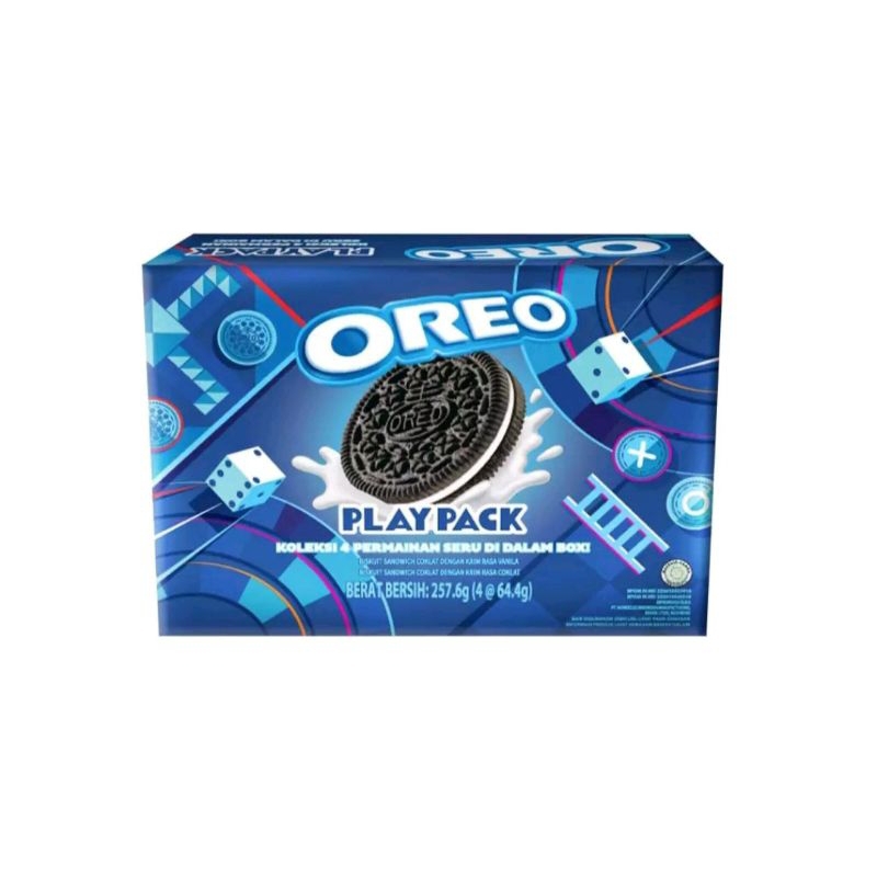 

OREO PLAYPACK ( Vanila Cokelat 4x64.4g )