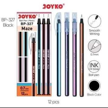 

Bulpen JOYKO BP-327 MAZE Isi 12 pcs/Bolpen murah