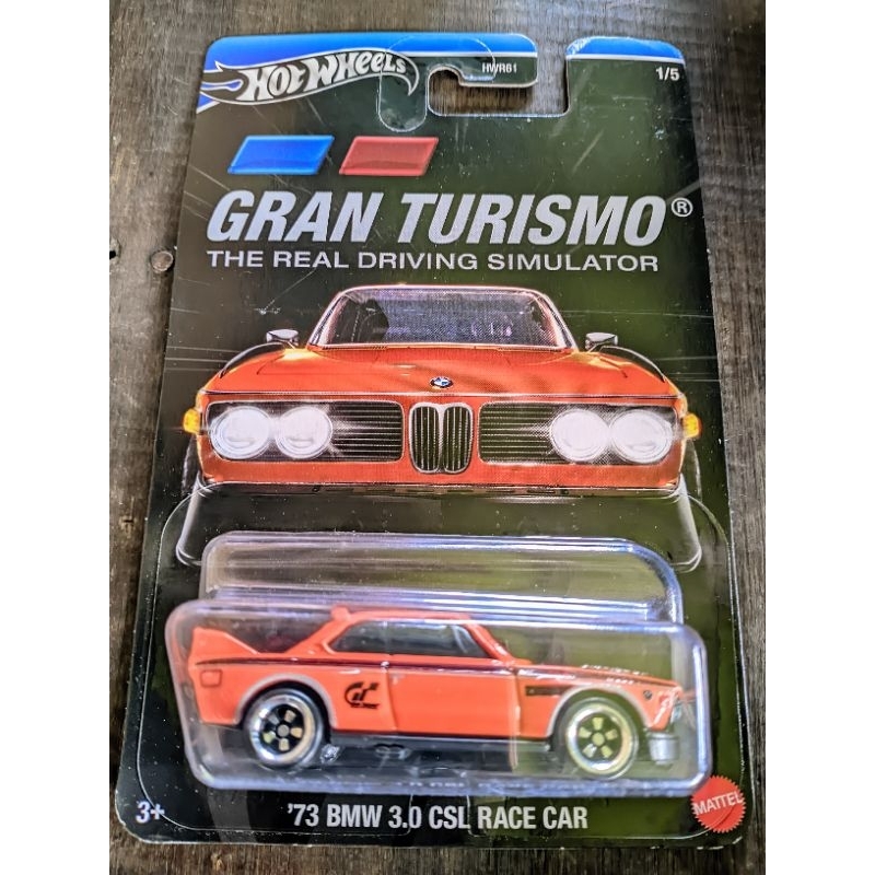 Hot Wheels Gran Turismo 73 BMW 30 CSL Race Car