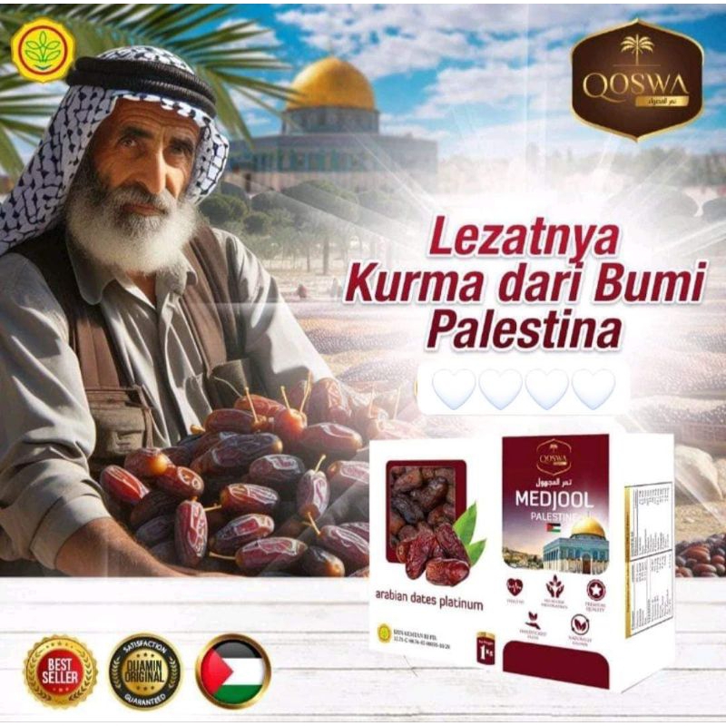 

Qoswa Kurma Medjool Palestina Jumbo 1Kg