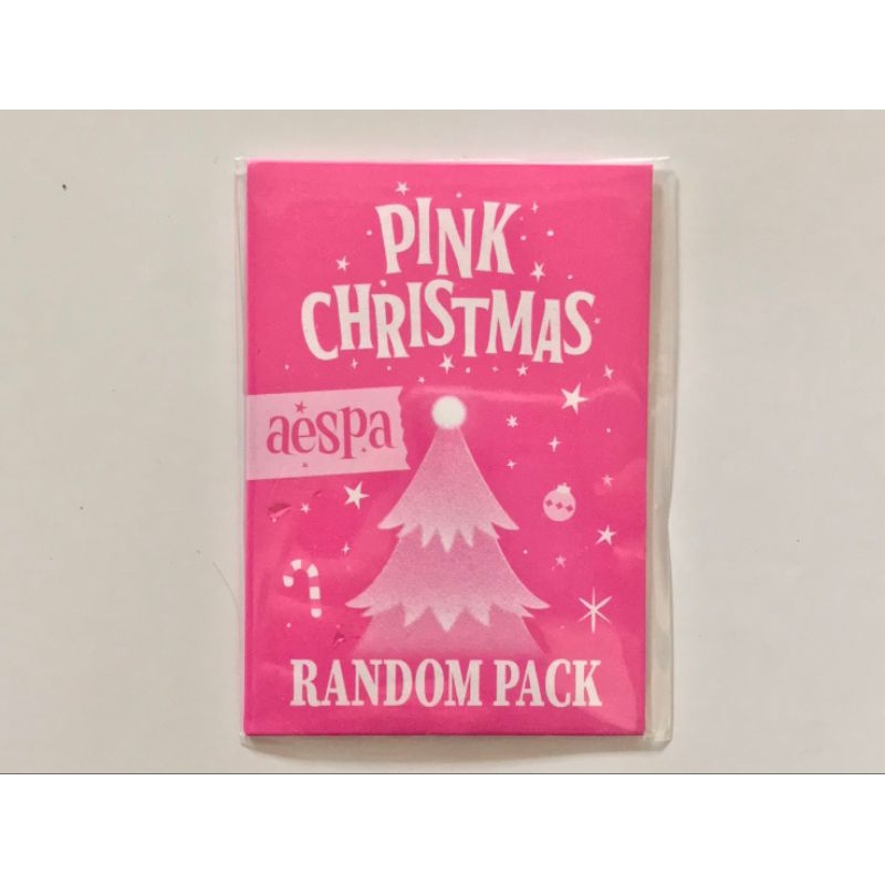 READY STOCK PINK CHRISTMAS AESPA