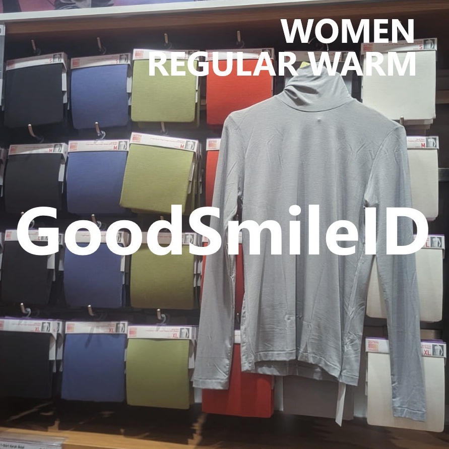 ART I17B SALE Women HEATTECH Regular Reguler Warm Turtleneck Longjohn Turtle Neck Lengan Panjang Kao