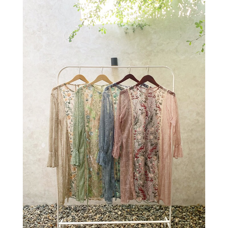 Nisya tunik brokat- tunik brokat