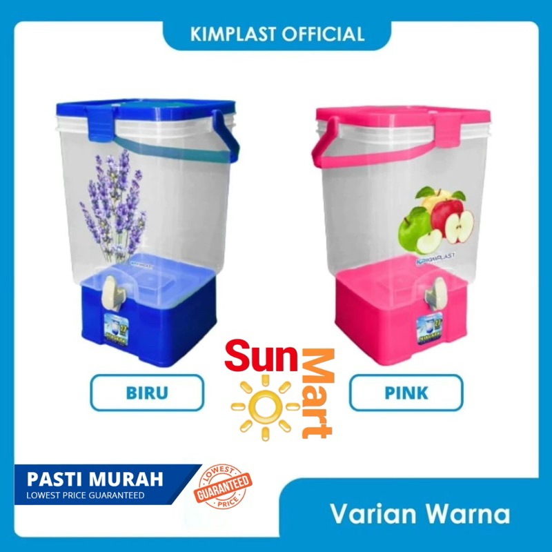 Dispenser air minum / Drink Jar Plastik Niagara Kimplast 27 Liter