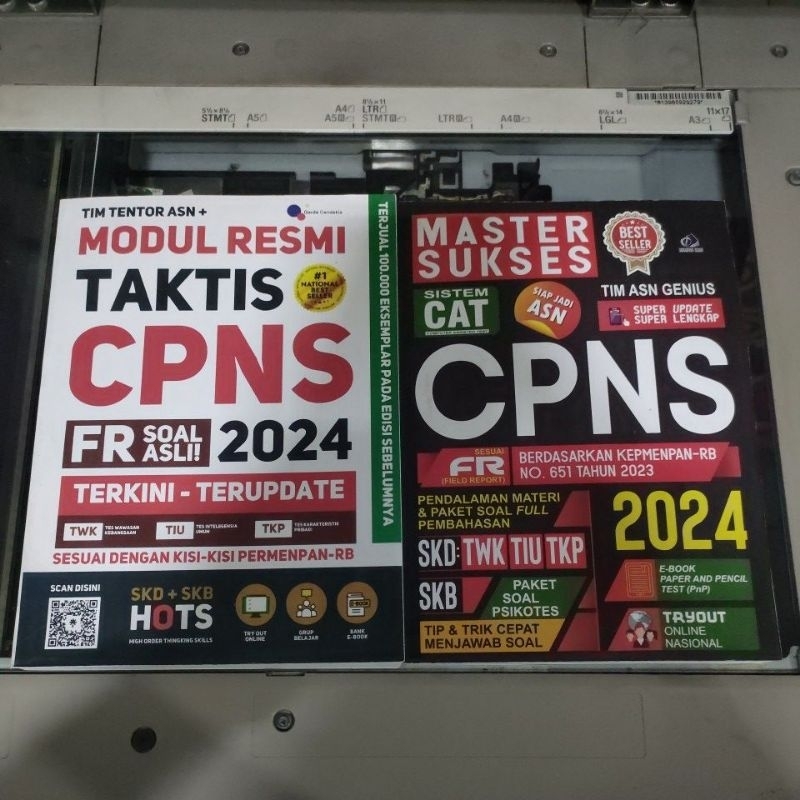 

MODUL RESMI TAKTIS CPNS FR 2024 & MASTER SUKSES CPNS SISTEM CAT 2024