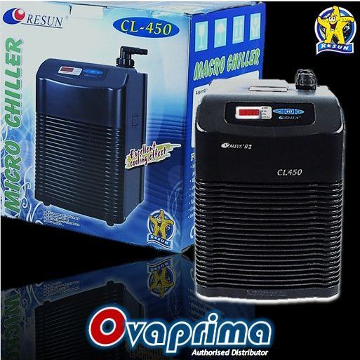 Resun CL450 Chiller Pendingin Air Aquarium/Aquascape