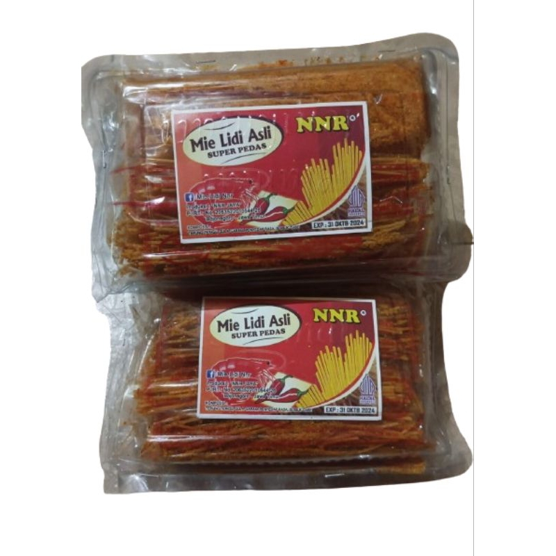 

Mie Lidi NNR Super Pedas | 1 Bungkus = 10 pcs