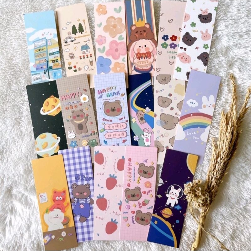 

Bookmark Kawaii / Pembatas Buku // ETALASE SPECIAL