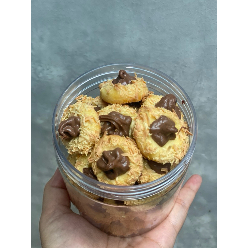 

thumbprint nutella cookies (500gr)