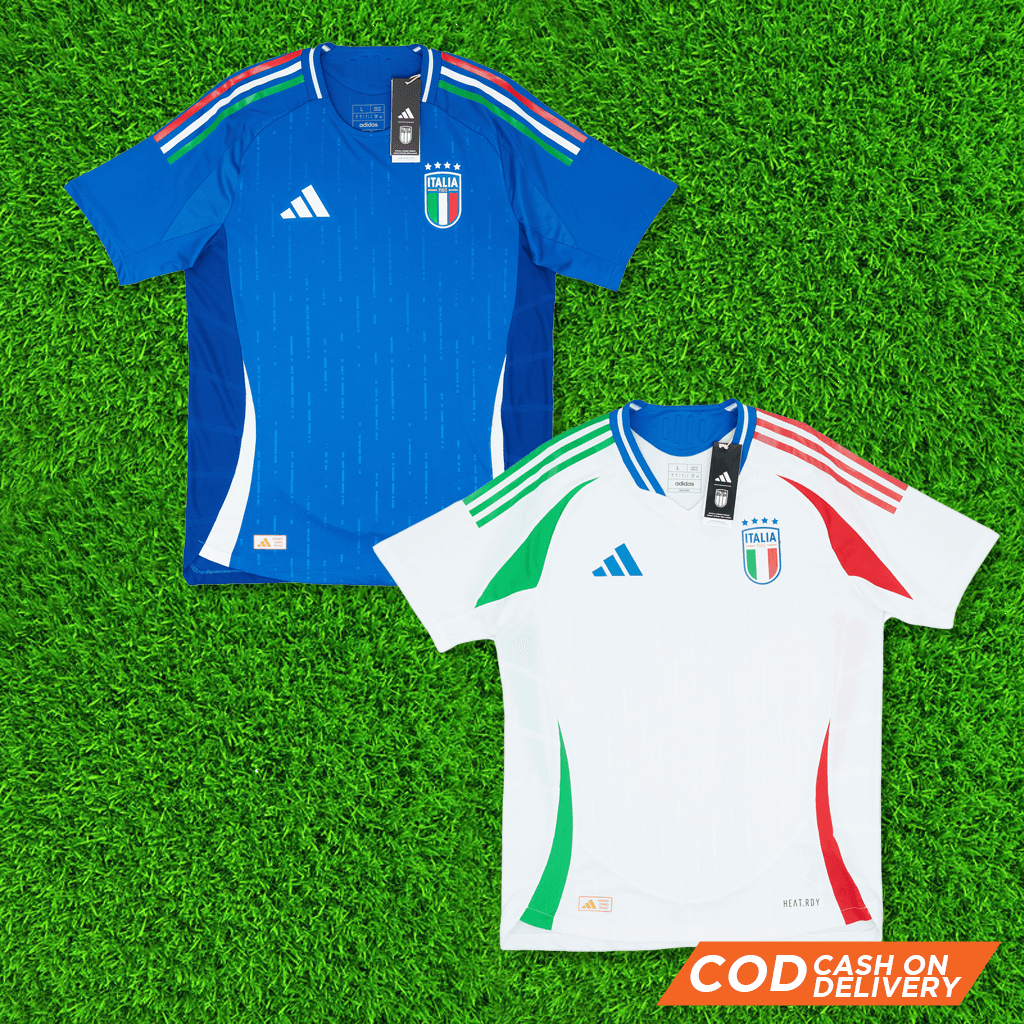 JERSEY SEPAKBOLA TIMNAS ITALIA HOME AWAY 2023/2024 PLAYER VERSION